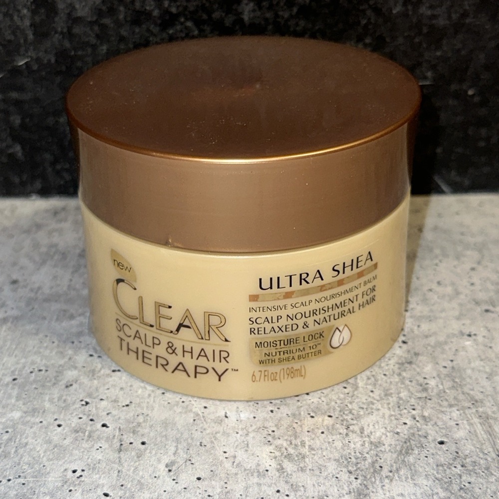 Clear Intensive Scalp Nourishment Balm Treatment Ultra Shea 6.7 oz